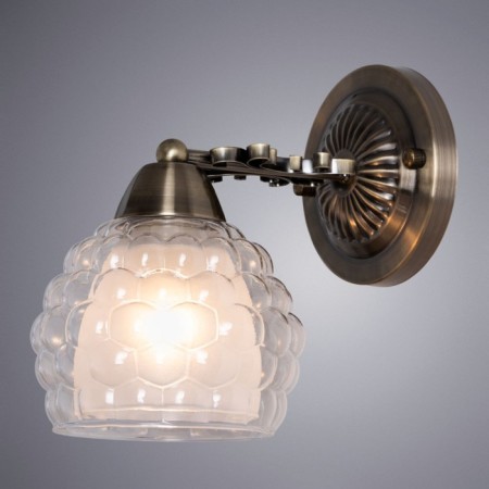 Bra Malina, 1x60W E27, bronze color-1