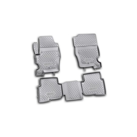 Rugs in Land Rover Discovery 4, 2010-2014, 4 pcs. (polyurethane)