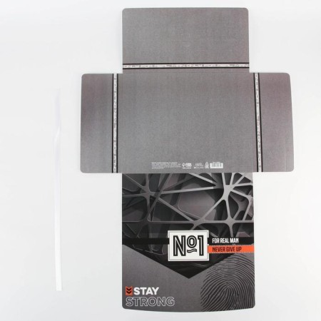 Gift folding box, packaging, "No. 1", 31 x 24.5 x 8 cm-3