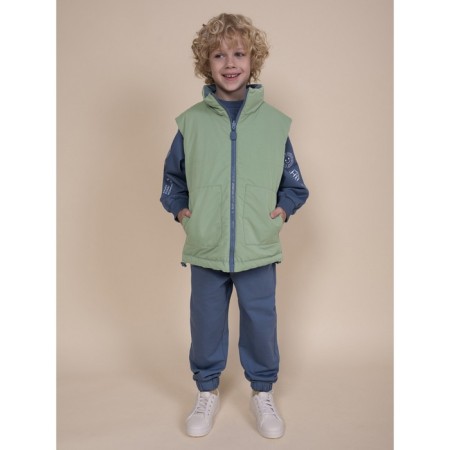 Sweatshirt for boys, height 116 cm, jeans color-9