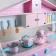 Game set, kitchen module "House" Wooden dishes in a set