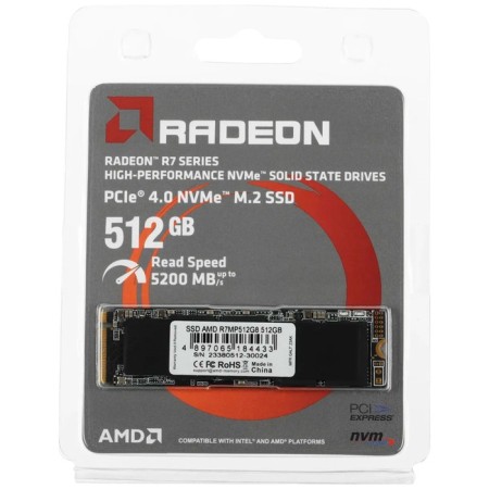 SSD M.2 AMD Radeon R7 512 GB PCIE 4.0 (R7MP512G8)-2