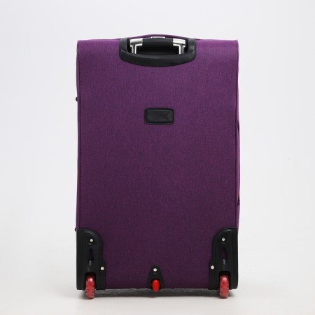 Big suitcase 28 ", a lightning department, code castle, 3 wheels, 2 external pockets, purple color-5