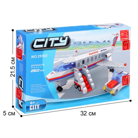 Designer "Civil plane", 252 details-4