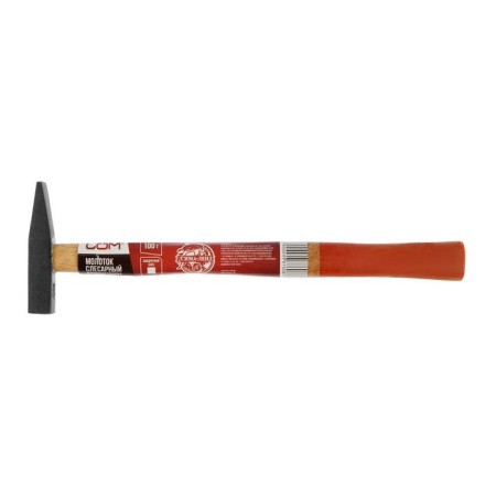 Hammer bulb, square boiler, wooden handle, 100 g-1