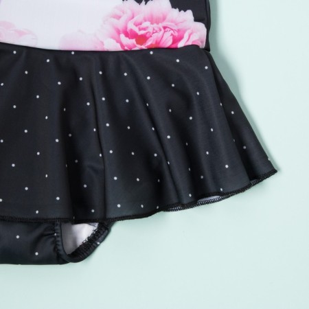 Children's swimsuit KAFTAN "Cat", height 110-116 (32), black-9