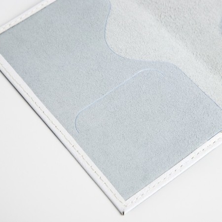 Cover for passport, white color-4