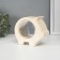 Pig a piggy bank Ceramics "Pig with an empty stomach" under a tree 16x6.6x13.5 cm