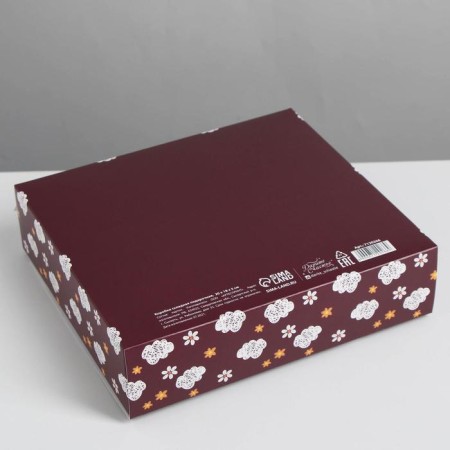 Gift folding box, packaging, “educator”, 20 x 18 x 5 cm-5