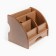 Organizer 5 sections, 1 drawer, series ash shimo light, 20*16.5*15.5