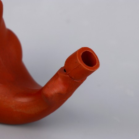 Ceramic "Dolphinchik" whistle for painting 3.3x6.5x4.7cm-5