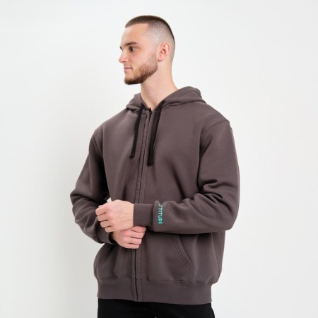 Male sweatshirt is formed, color graphite, size 58-5