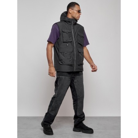 Luy jacket transformer male winter, size 52, black color-13