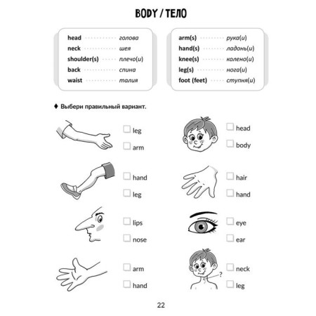 All the rules of English grammar with visual examples and training exercises 2-4 grades. Lenskaya E.A.-2