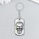 Trick Metal "Token with a skull" silver 5x2.5 cm