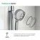 Shower watering can Iddis spahome spa1f00i18, 355 nozzles, relaxing, matte chrome
