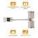 Delerator door Lockland DS-10, silver color 35 kg
