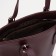 Luggage bag, external pocket, long belt, burgundy color