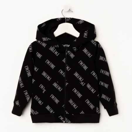 Children's sweatshirt with a hood KAFTAN "Rock on" p. 30 (98-104)-1