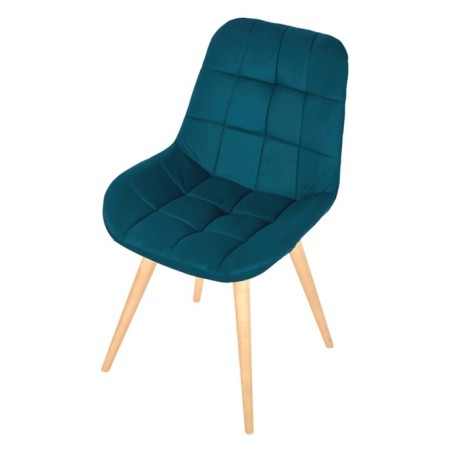 Dining stool Polini Home Verona SD, dark-turquoise-naval color-1