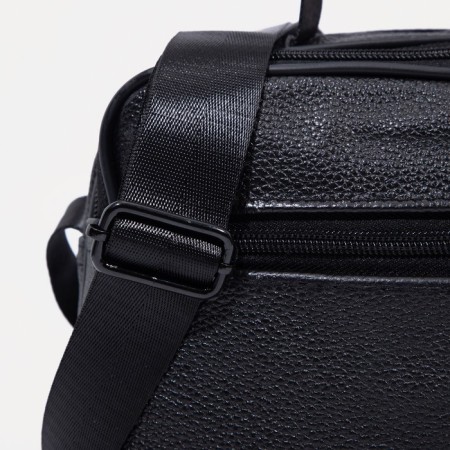 Male bag, black color-4