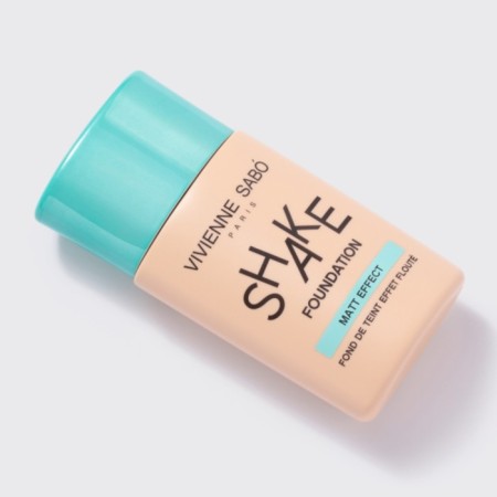 Tonal cream Vivienne Sabo Shakefoundation Matt, matting, tone 02 beige-20