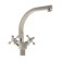 Kitchen mixer Zein ZC2022, two-wound, Cran-boux brass 1/2, beige