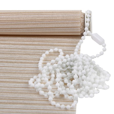 Rolled curtain "Zebrano", 50x160 cm, white color-2