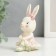 Polystone souvenir "Little bunny-ballerina, warm-up" 8x5x5.5 cm