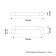 Cappio RSC015 handle handle, m/o 128 mm, gray color