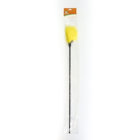 Pushwood teaser with a bell "firefly", yellow-5
