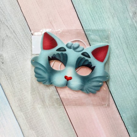 Puppet show. Mask "Cat"-1
