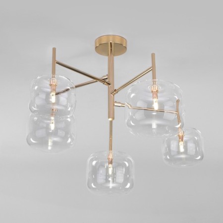 Потолочная люстра в стиле лофт Jar, 3Вт, G4, 60x60x44 см