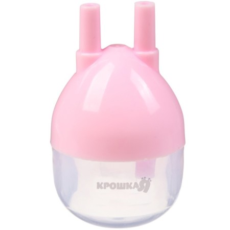Child care set (aspirator, brush, tweezers), pink color-7