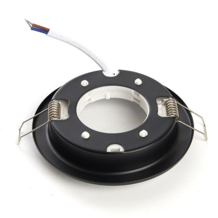 Introductive Lamp Feron DL53, IP20, GX53, 20 W, 106x106x20 mm, black matte color-1
