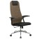 A chair for the head of Brabix Premium Ultimate EX-801 Chrome, X2 mesh, black/brown