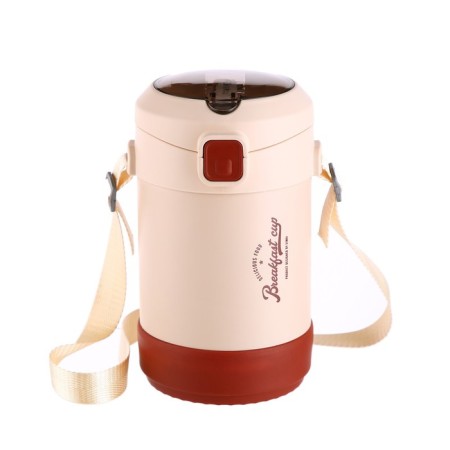Thermos for meals, 1.6 l, 2 containers, retains heat up to 24 hours, 23 x 15 cm-2