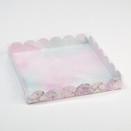 Bearbox, confectionery packaging with PVC lid, “Dream!”, 21 x 21 x 3 cm-2