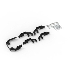 Fasteners to the thresholds of Rival for Honda Pilot III 2016-2019, steel