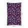 Decorative panel with photo printing "Snowfall from hearts", vertical, size 100x150 cm
