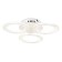 LED ceiling LED with Ambrella Light, Original, FA4050, 3HLED, 30 W, 2550LUM, 3000-6400K, white color, white