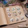 Paper stickers "Magic Forest", 11 x 15.5 cm, New Year