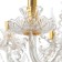 Causte "Diana" 6he14 40W gold 60x60x56-100cm Bayerlux