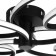 Chandelier 669508/4 LED 96W 4000k black 65x65x14 cm Bayerlux