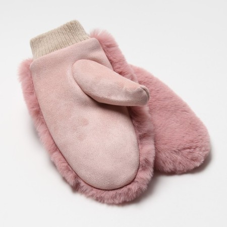 Mittens for claim. Maina Minaku voluminous 23 cm pink-1