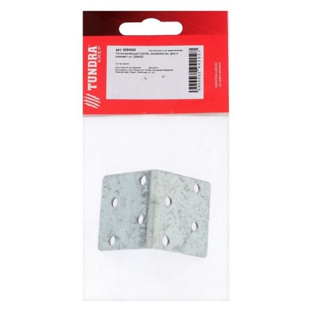 Corner Fitty tundra, 40x40x40x2 mm, zinc, in the package of 1 pc.-2