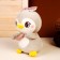 Soft toy "Penguin", size 22 cm, color gray color