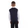School vest for a boy, blue color, height 146