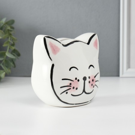 Копилка керамика "Милая кошечка" 8,2х12,7х11,4 см-2