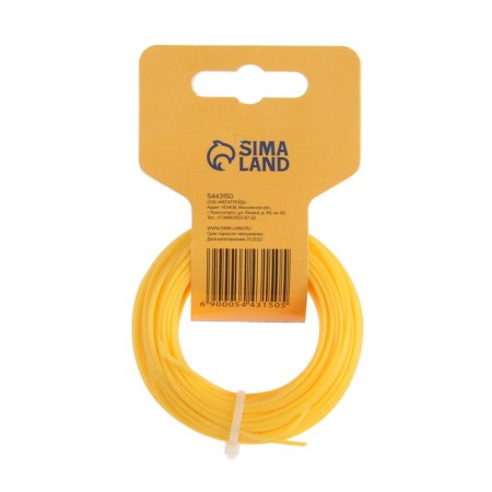 Fishing line for trimmer tundra, cross -section Circle, D = 1.6 mm, 15 m, nylon-1